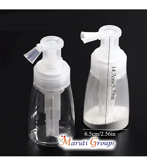 Glitter Duster Spray Bottle for Cakes – Powder Gel Color Refillable Plastic Spray Bottle