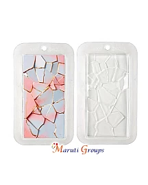Cracked Chocolate Plastic Chocolate Mold Cake Decorating Tools Molds - Cake Decorating