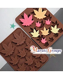 Maple Leaves silicone mould /  Daga Leafs Chocolate Silicone Mould 