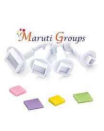 Mini Square Plunger Cookie cutter