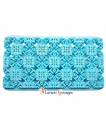 Flowerly Shape Biscuit Petal Quilt Press Molds Icing Embossing Press Cutter