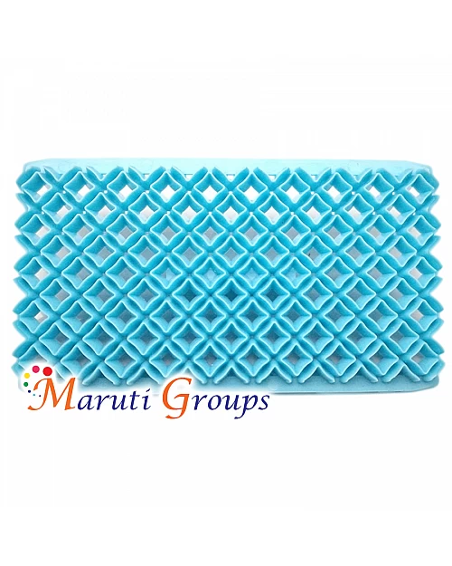 Square Biscuit Petal Quilt Press Mold Icing Embossing Press Cutter