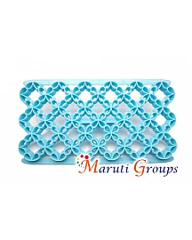 Flower Circle Shape Biscuit Petal Quilt Press Molds Icing Embossing Press Cutter