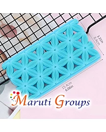 Flower Biscuit Petal Quilt Press Molds Icing Embossing Press Cutter - DESIGN 3