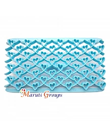 Heart Biscuit Petal Quilt Press Mold Icing Embossing Press Cutter - Design 2