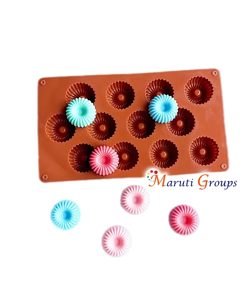 Donut Shape Penda Sweetmeat Silicone Mould – Round Chocolate & Sweet Mould (28cm x 16cm)