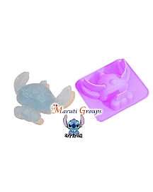 Disney Stitch 3D Silicone Mould – Cartoon Character Mold (6.5cm x 7.5cm)