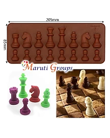 Chess Chocolate Silicone Mould - Perfect for Creative Chess-Themed Treats