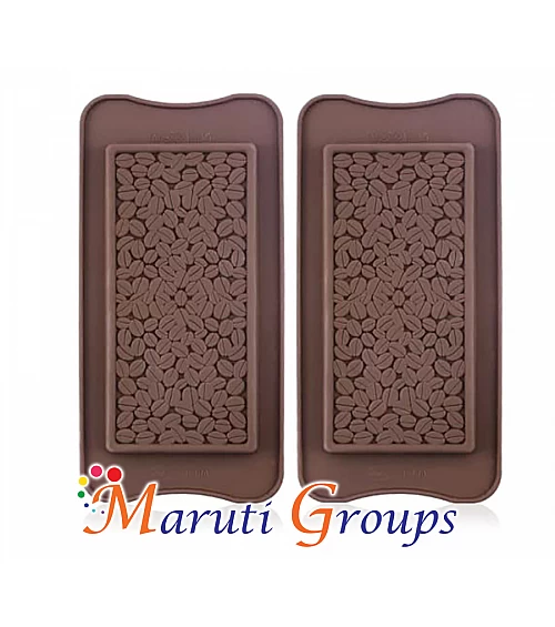 Chocolate Coffee Beats Bar / Slab Silicone Mold