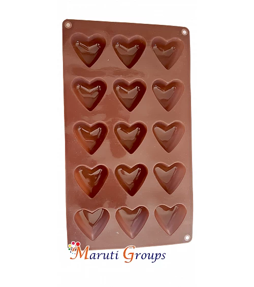 Heart Chocolate Silicone Mold 