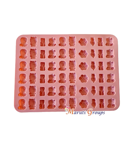 Jelly Baby Wildlife Mould - 21cm x 15.6cm 