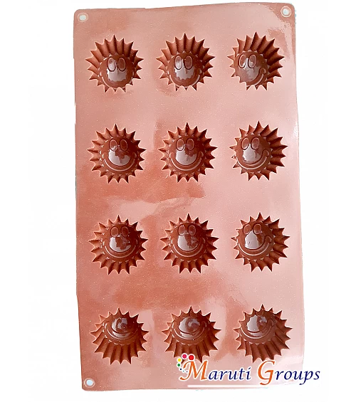 Emoji Chocolate Silicone Mould 