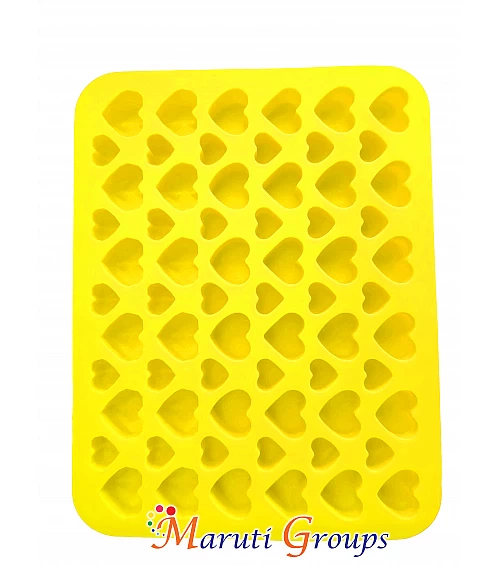 Multi Geometric Heart / Mini Heart Chocolate Silicone Mould