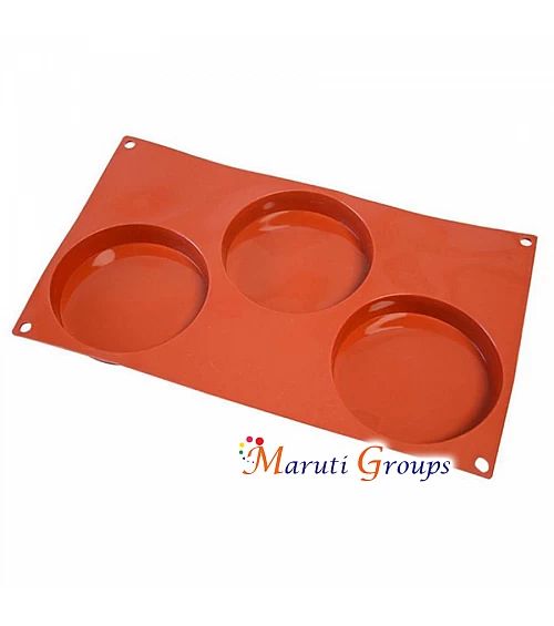 Half Cylinder Chocolate Silicone Mould 