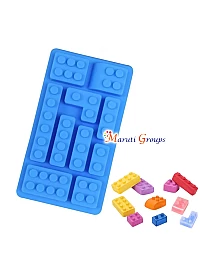 Lego Blocks / Lego Brick Silicone Mould - Size: 8.5cm x 15cm x 2cm