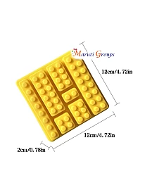 Lego Blocks Silicone Mould - 12cm x 12cm x 2cm