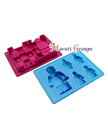 Lego Men Silicone Mould - Size: 16.5cm x 11.5cm