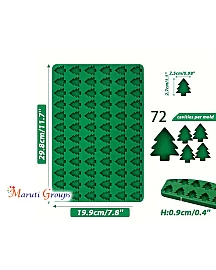Christmas Tree Treat and Biscuit Making Mold