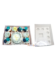 Bento Cake Box - 1 Cake and 8 Cupcakes