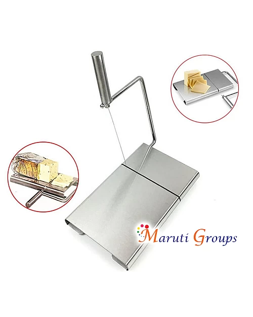 Multifunctional Stainless Steel Cheese Slicer - 21x12x24.5cm