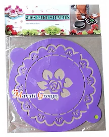 Flower Cake stencils for cake decorating