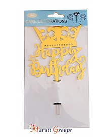 Happy Birthday Cake Topper for cake decorating 