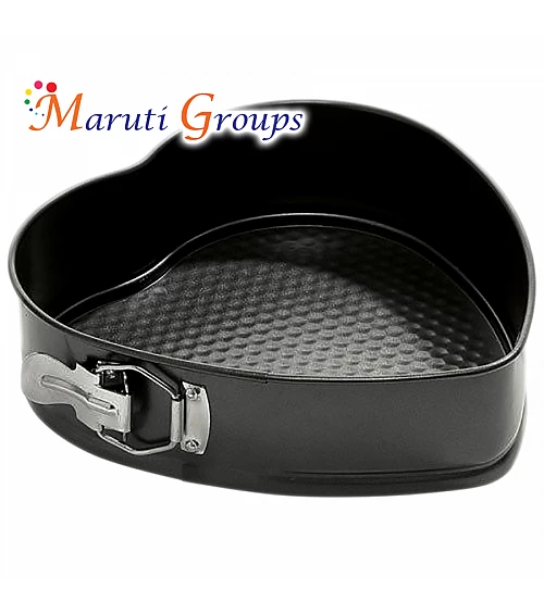 Small Bento Heart Cupcake Baking Tray / Pan for Cake Decorating  11cm x 11cm x4.5cm