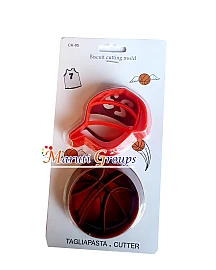 Cap & Basketball Cookie cutter set