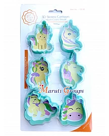 Unicorn Cookie cutter set