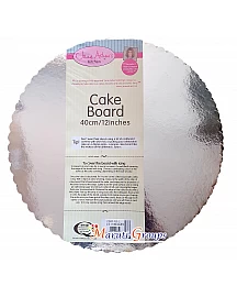 6pc Cake Board -  40cm / 12" - Round Sliver Thickness 