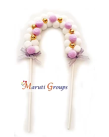 Bubble / Ball - Cake Topper for cake decorating - Purple