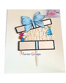 Happy Birthday Cake Topper for cake decorating
