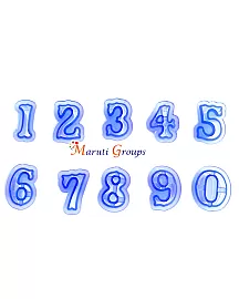 Numbers Cookie Cutter