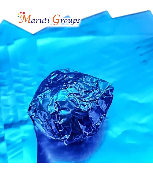 100pcs Blue Foil Candy Wrappers – 9cm x 9cm DIY Square Wrapping Papers for Chocolate & Candy Packaging