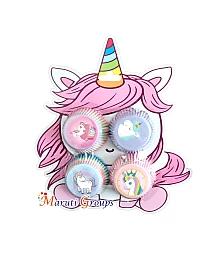 100pc Unicorn Cupcake Paper / Cupcake Wrappers - 10cm