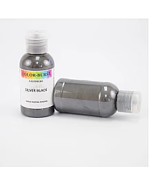 KOLOR-BURST Glimmers: Silver Black (50ml)