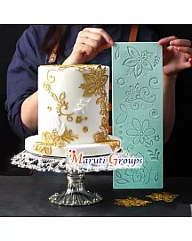 Flower / Leaves Silicone Lace Mat