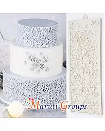 Big Snowflake Silicone Lace Mat / Silicone Mould