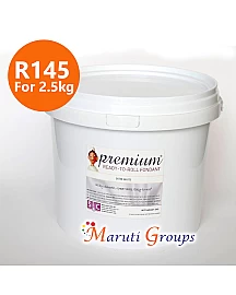 PREMIUM RTR Fondant - Satin White 2.5kg