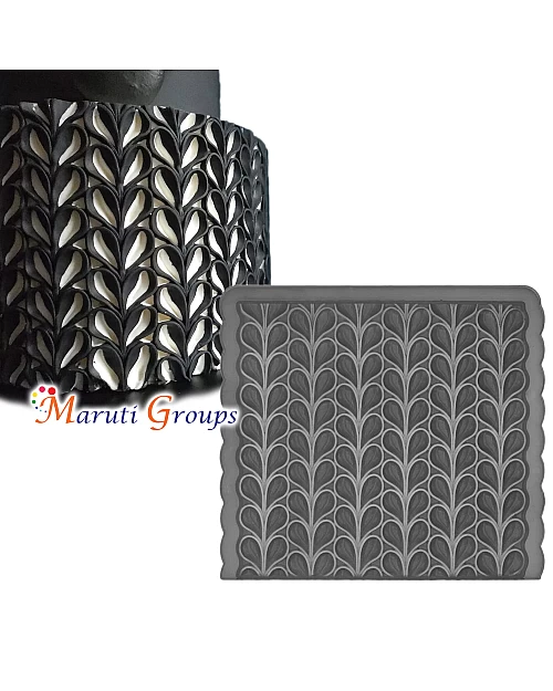 V-petal Ruffle Silicone Mould