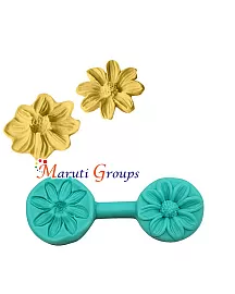 2 Pair Flower Silicone Mould
