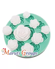 9 Roses Silicone Mould