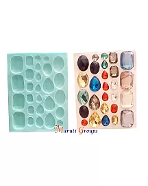 Gems Silicone Mould