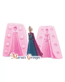 3D Frozen Elsa- Full Body Silicone Mould
