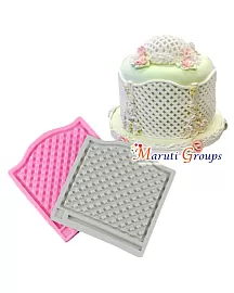  Trellis Fence Silicone Mould