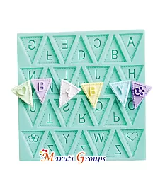 Flag ABC Alphabet Silicone Mould