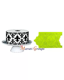 Fleur De Lis Onlay Silicone Mould