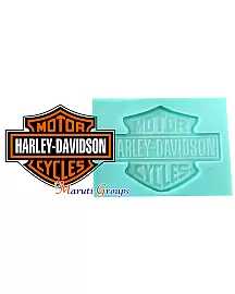 Harley Davidson - Motor Cycles Logo Silicone Mould