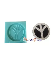 Peace Sign Silicone Mould