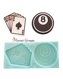 Poker & Pool Ball Silicone Mould
